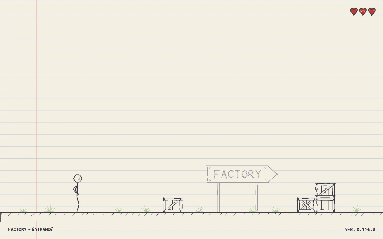 Factory entrance